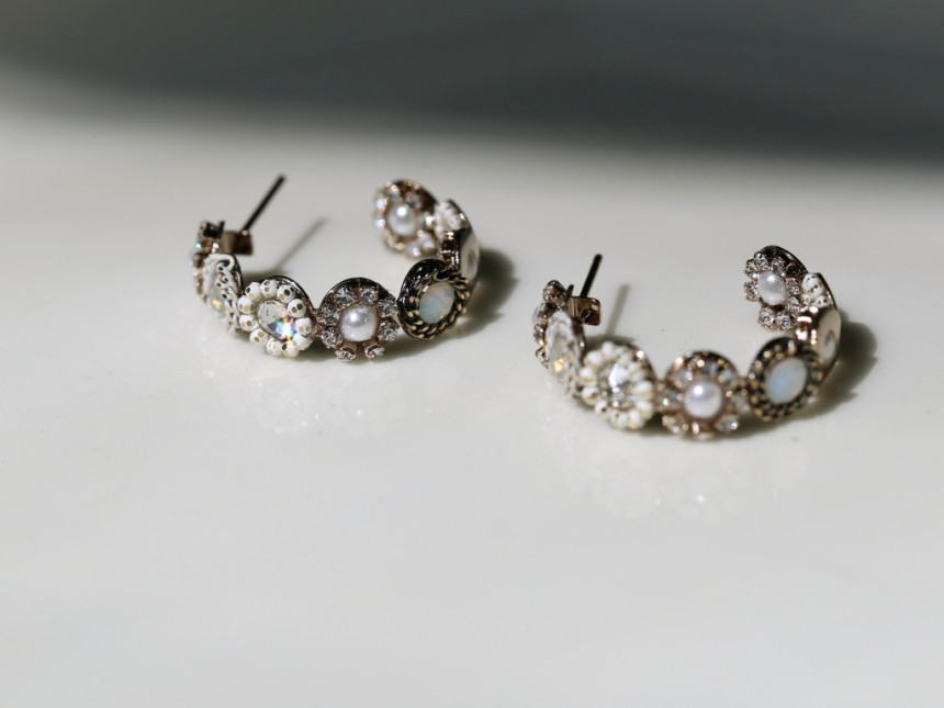 <b><p>Fermat Antique Pearl Ring rs Bold handde</p></b><b><p>ペルマタ アンティーク 真珠 リングピアス ボールド ハンドメイド 特異な 派手な</p></b><br /><br /><p align='center'>