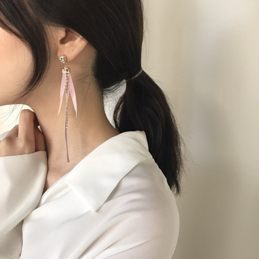 <b><p>Bernie heart Cubic evil Drop Erings 3color</p></b><b><p>バニー ハート キュービックオンバル ドロップイヤリング 3色 ラブリールコーディネ</p></b><br /><br /><p align='center'>