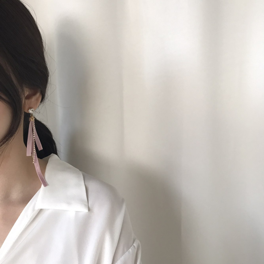 <b><p>Bernie heart Cubic evil Drop Erings 3color</p></b><b><p>バニー ハート キュービックオンバル ドロップイヤリング 3色 ラブリールコーディネ</p></b><br /><br /><p align='center'>