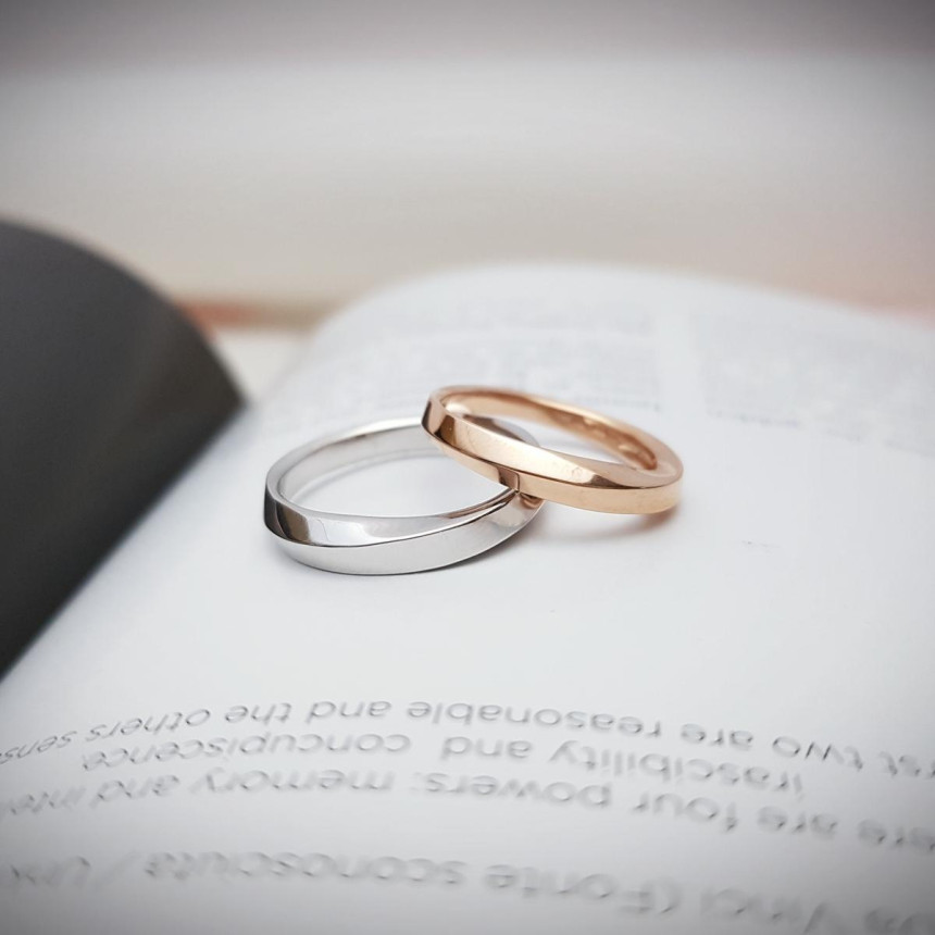 <b><p>14k 18k Calf simple Couing Gold Gift</p></b><b><p>14k 18k カーフ シンプル カップリング 金の指輪 ギフト</p></b><br /><br /><p align='center'>