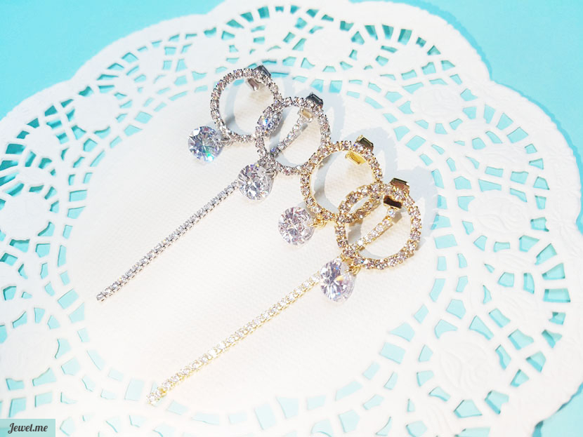 <b><p>Mourning femie Two way Unknown Drop earr</p></b><b><p>無排 女性らしい ツーウェイ オンバル ドロップ イヤリング 派手な キュービック</p></b><br /><br /><p align='center'>