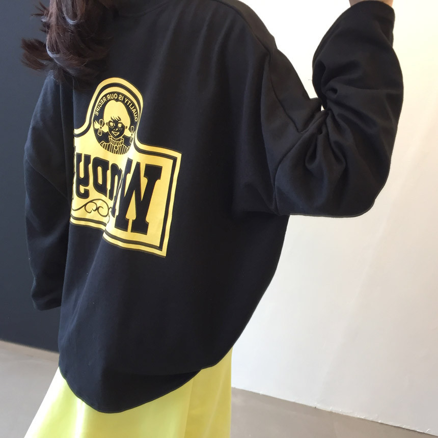 <b><p>Wendy Boxed T-shirt 4color Printing Roulette</p></b><b><p>ウェンディ ボックスTシャツ 4色 印刷 ルーズフィット チュリ 女性長袖 オ・バフェ</p></b><br /><br /><p align='center'>