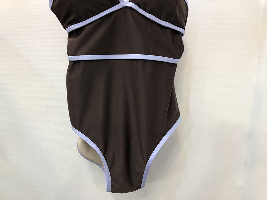 <b><p>Color line piece swimsuit Resnt Look sm Sple</p></b><b><p>配色 ライン ワンピース 水着 弾力性のある 薄い見える シンプルなパターン ユニーク</p></b><br /><br /><p align='center'>