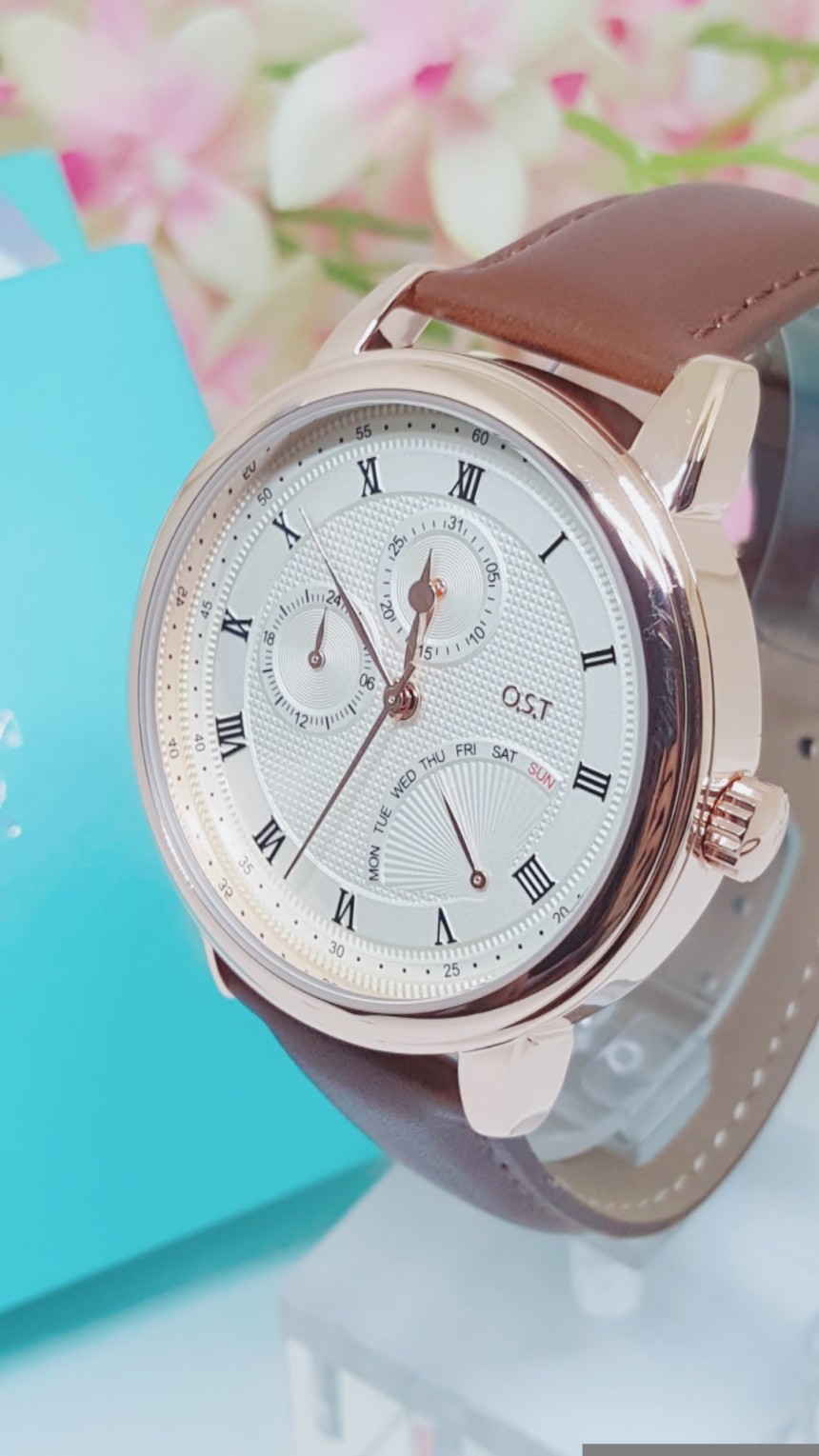 <b><p>OST Rome Index Brown leather Coup wch OTC118218FPR</p></b><b><p>OST ローマインデックス ブラウンレザー カップルの腕時計 OTC118218FPR</p></b><br /><br /><p align='center'>