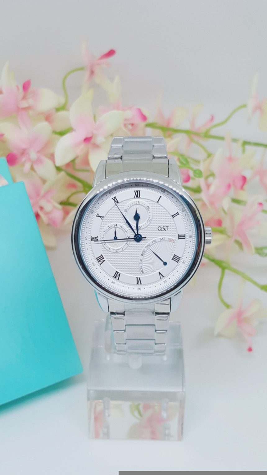 <b><p>OST Rome Index Silver Couple watch OTC118208FSS</p></b><b><p>OST ローマインデックス シルバーメタル カップルの腕時計 OTC118208FSS</p></b><br /><br /><p align='center'>