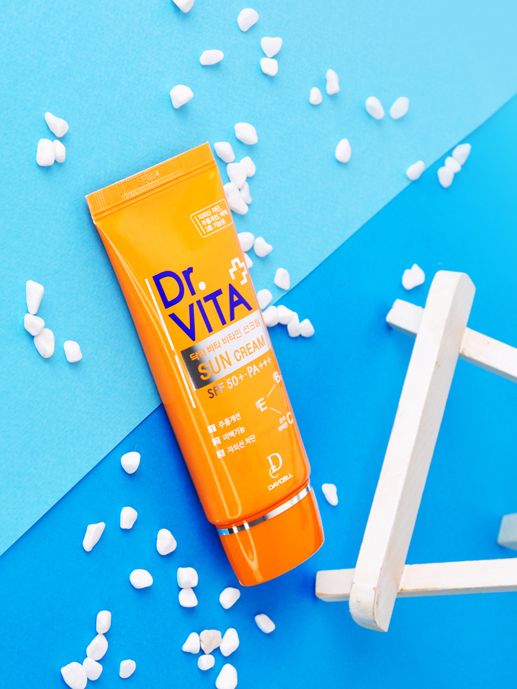 [톤업선크림] 닥터비타 비타민 선크림 50g (SPF50+PA+++) - 상세 이미지 2