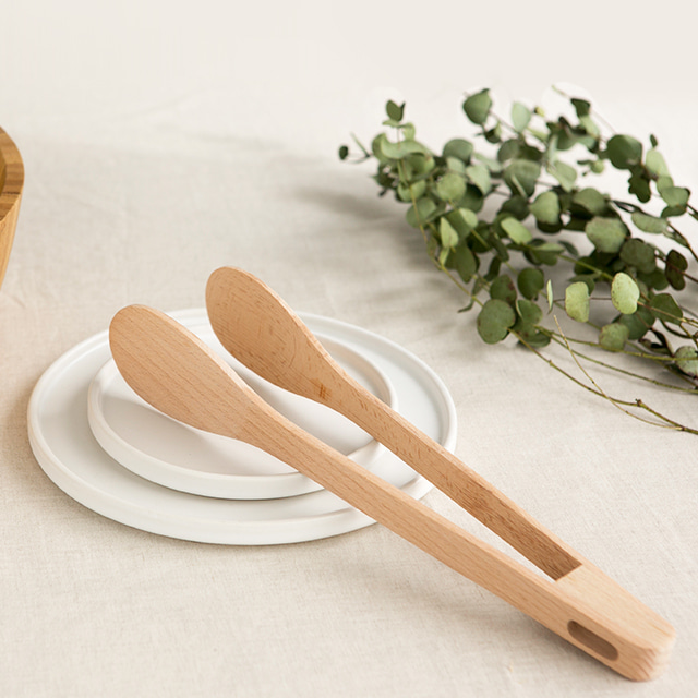 DISHOME 주방집게 31cm 너도밤나무 - 상세 이미지 3