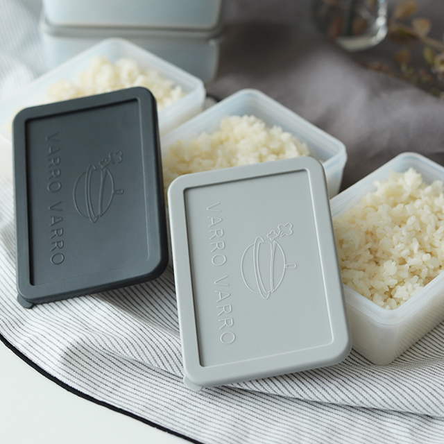 바로바로밥 국산 실리콘 전자레인지 밥팩 냉동 소분 용기 (3P세트)