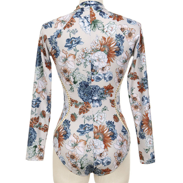 <b><p>Zimmer Flow Rash Guard Sw suit Monokini Beach</p></b><b><p>ジマーフラワー ジップアップラッシュガード スイムスーツ モノキニ ビーチ水着 きれいなワンピース</p></b><br /><br /><p align='center'>