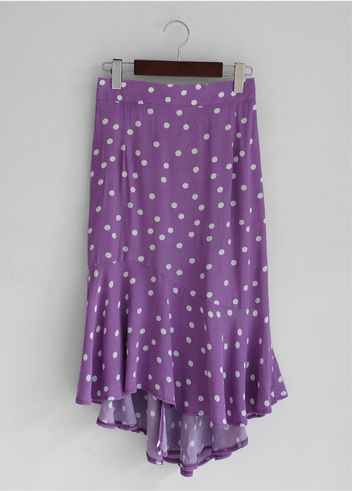 <b><p>Mermaid dot Dripping Bend Lo skirt pattn</p></b><b><p>マーメイド ドット 水玉 バンディング スカート パターン 夏 ゲスト 結婚式</p></b><br /><br /><p align='center'>