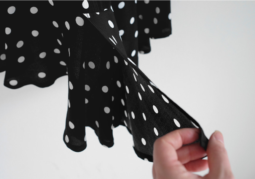 <b><p>Mermaid dot Dripping Bend Lo skirt pattn</p></b><b><p>マーメイド ドット 水玉 バンディング スカート パターン 夏 ゲスト 結婚式</p></b><br /><br /><p align='center'>