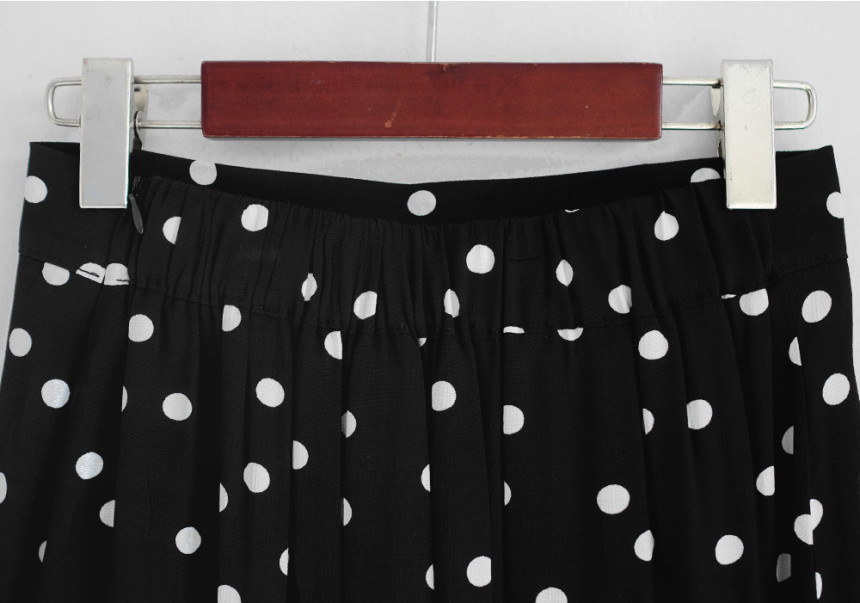 <b><p>Mermaid dot Dripping Bend Lo skirt pattn</p></b><b><p>マーメイド ドット 水玉 バンディング スカート パターン 夏 ゲスト 結婚式</p></b><br /><br /><p align='center'>