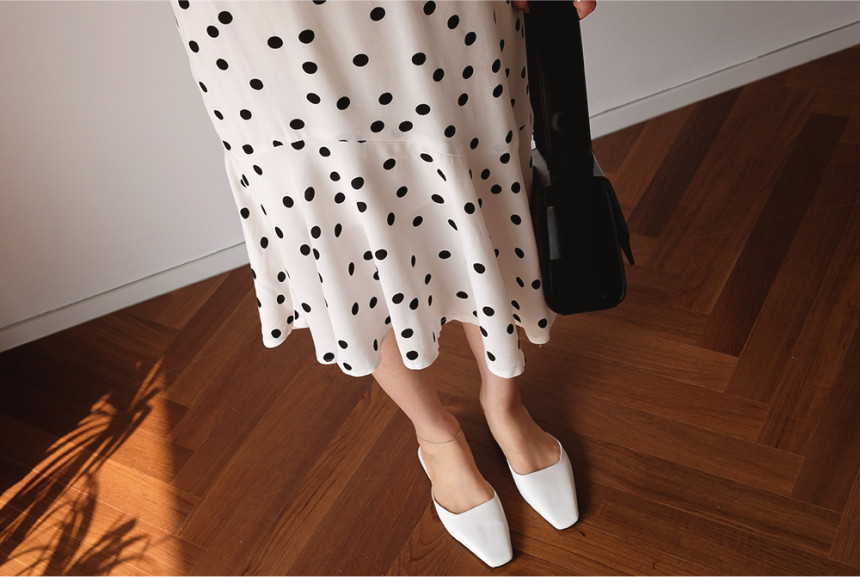 <b><p>Mermaid dot Dripping Bend Lo skirt pattn</p></b><b><p>マーメイド ドット 水玉 バンディング スカート パターン 夏 ゲスト 結婚式</p></b><br /><br /><p align='center'>