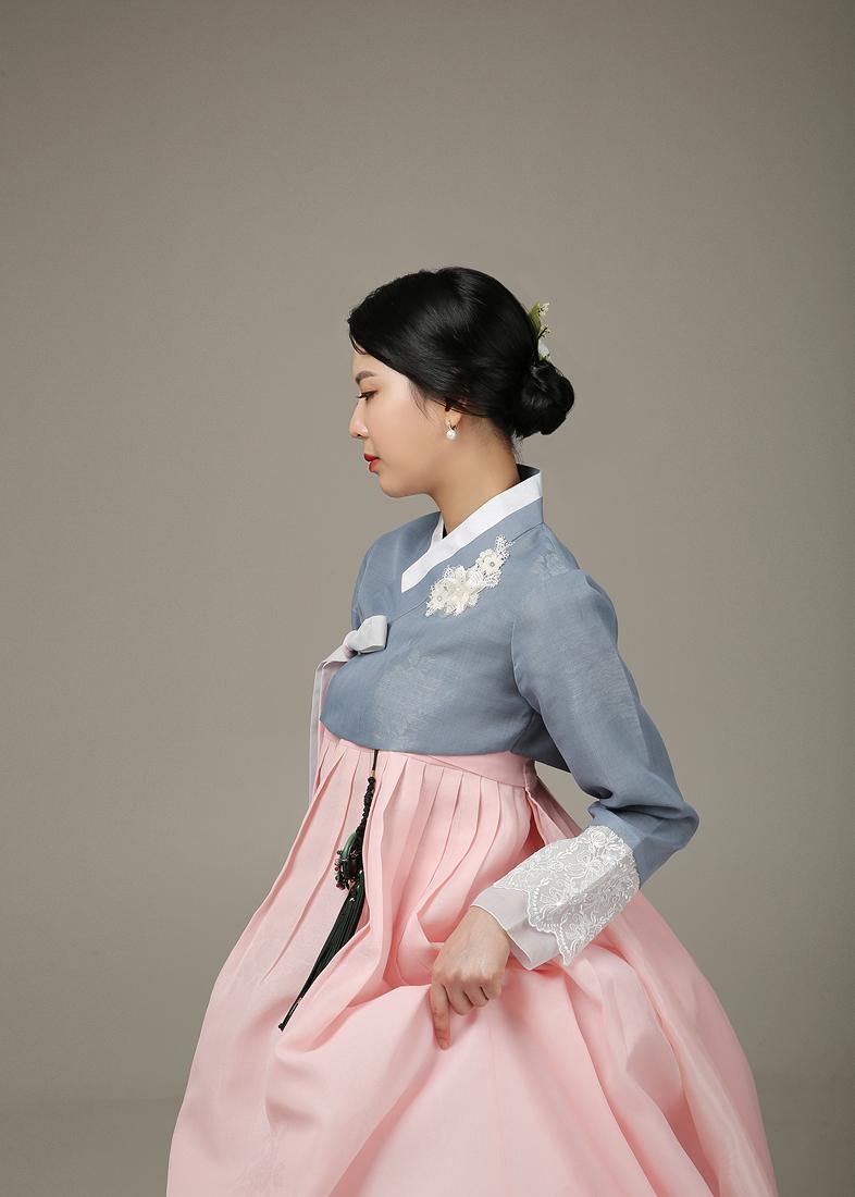 [한복대여] 사랑해세트 여성 하객 결혼식 의상 - 상세 이미지 3