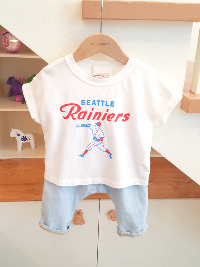 <b><p>Baseball Short sleeve 2col Cute t-shi Ly</p></b><b><p>ベースボール 半袖Tシャツ 2色 キュート かわいい ラブリーコーディネ 夏身上</p></b><br /><br /><p align='center'>
