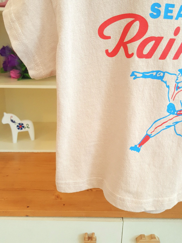 <b><p>Baseball Short sleeve 2col Cute t-shi Ly</p></b><b><p>ベースボール 半袖Tシャツ 2色 キュート かわいい ラブリーコーディネ 夏身上</p></b><br /><br /><p align='center'>