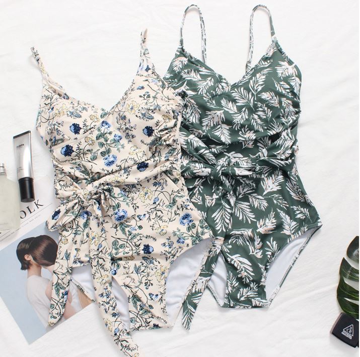 <b><p>Same day shipping flower Waist knot one ece</p></b><b><p>即日発送 フラワー 腰の結び目 ワンピース モノキニ スリム</p></b><br /><br /><p align='center'>