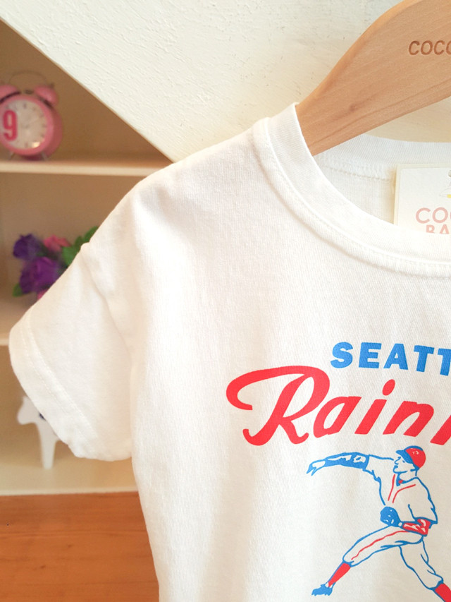 <b><p>Baseball Short sleeve 2col Cute t-shi Ly</p></b><b><p>ベースボール 半袖Tシャツ 2色 キュート かわいい ラブリーコーディネ 夏身上</p></b><br /><br /><p align='center'>