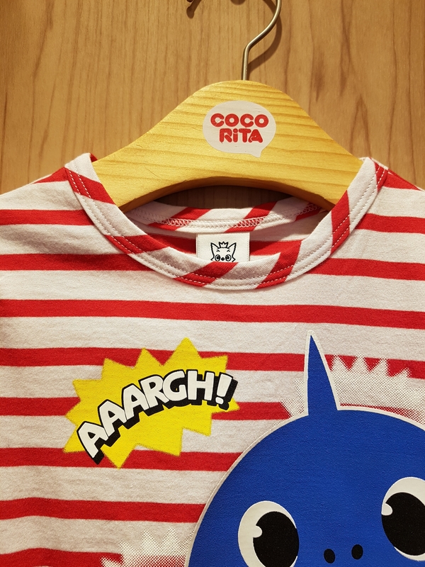 <b><p>Kokorita Pink pong Shark family Lumous T-shirt</p></b><b><p>ゴマゾウタ ピンクポン サメの家族 夜光 Tシャツ</p></b><br /><br /><p align='center'>