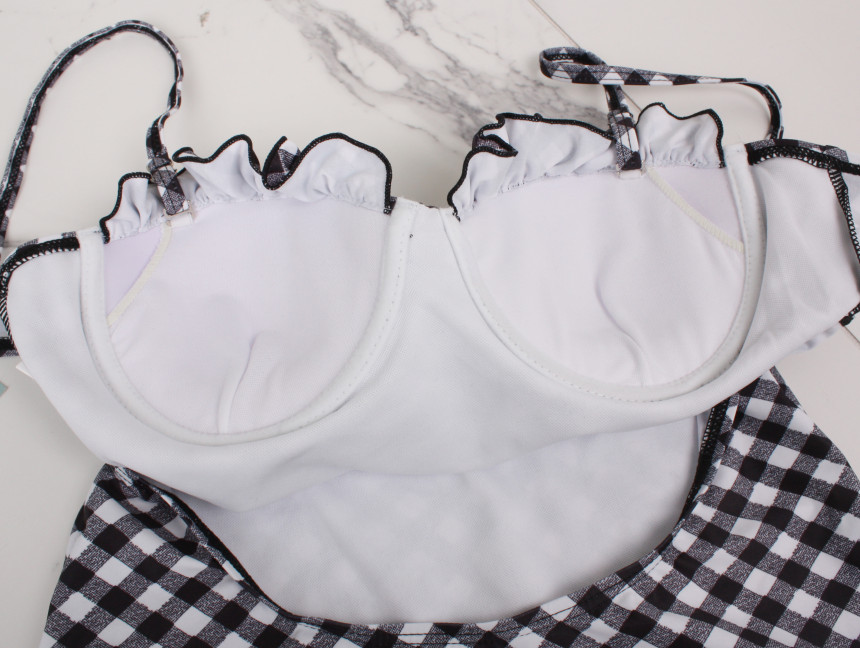 <b><p>check Frill Monokini swimsuit lovely cute</p></b><b><p>チェック フリル モノキニ 水着 ラブリー かわいい ワンピース ビーチスタイル</p></b><br /><br /><p align='center'>