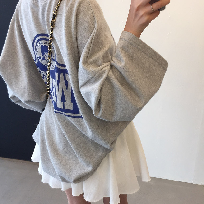 <b><p>Wendy Boxed T-shirt 4color Printing Roulette</p></b><b><p>ウェンディ ボックスTシャツ 4色 印刷 ルーズフィット チュリ 女性長袖 オ・バフェ</p></b><br /><br /><p align='center'>