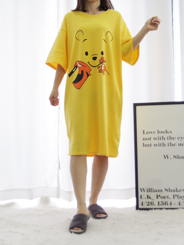 <b><p>pajamas one piece Homeware smile Fa</p></b><b><p>パジャマ ワンピース ホームウェア スマイル 純綿</p></b><br /><br /><p align='center'>