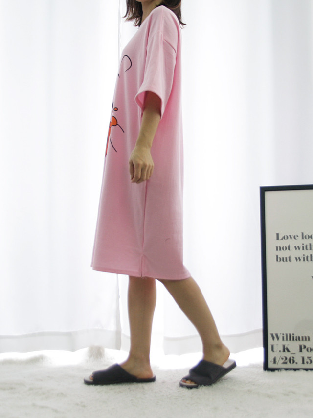 <b><p>pajamas one piece Homeware smile Fa</p></b><b><p>パジャマ ワンピース ホームウェア スマイル 純綿</p></b><br /><br /><p align='center'>