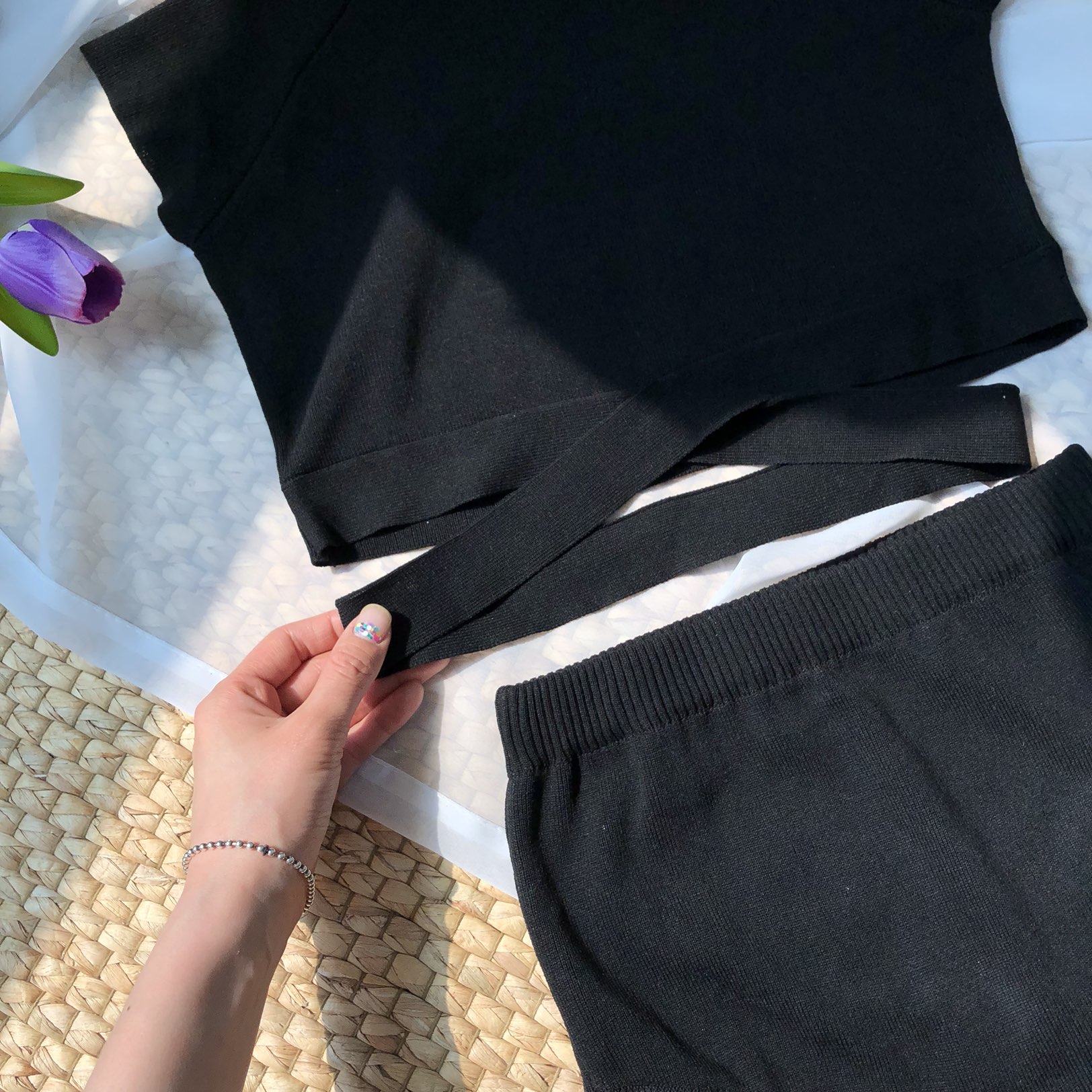 <b><p>Same day shipping X kk Body ape correction</p></b><b><p>即日発送 Xの ねじれ 体型補正 ニット ビキニ ツーピース 薄い見える 半袖 水着</p></b><br /><br /><p align='center'>