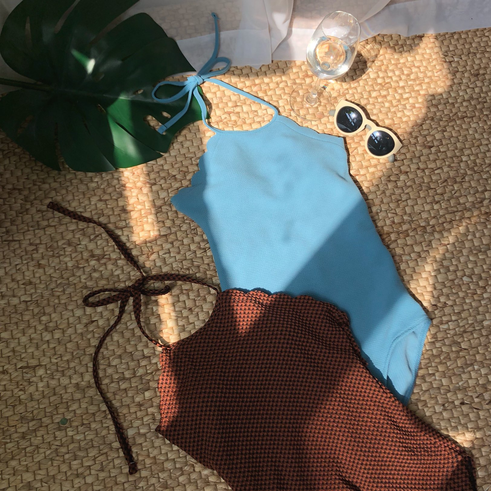 <b><p>Depart today wave neat Monokini piece swimsuit</p></b><b><p>今日出発 波 ニット モノキニ ワンピース 水着 ユニーク リゾートビーチルック</p></b><br /><br /><p align='center'>