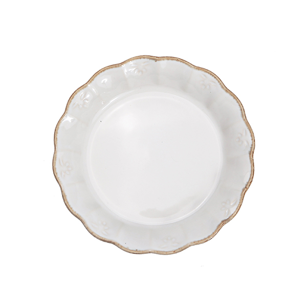 코스타노바 올리바 빈티지 수입 접시 카페 디저트 / 18cm, 디저트접시 화이트