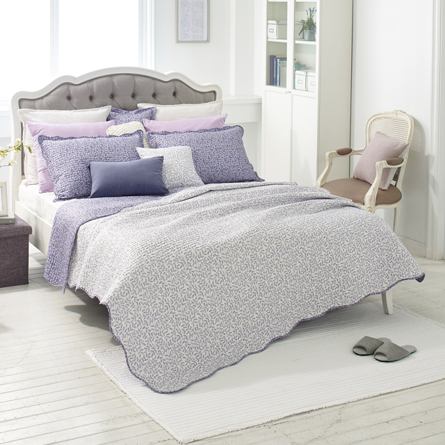 [바이알러]덴버 스프레드 베딩 세트 부드러운 먼지없는 원단 알러지방지 스프레드 세트