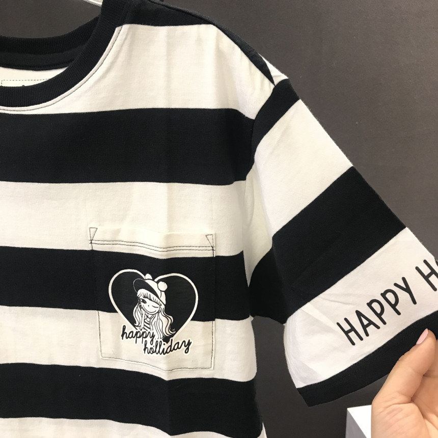 <b><p>The De Girls Tricolor Daggar stragy T-sht_TGRP8230</p></b><b><p>ザ・デイガールズ 三色 ダンガラ 戦略 Tシャツ_TGRP82306C サンコム甘く</p></b><br /><br /><p align='center'>