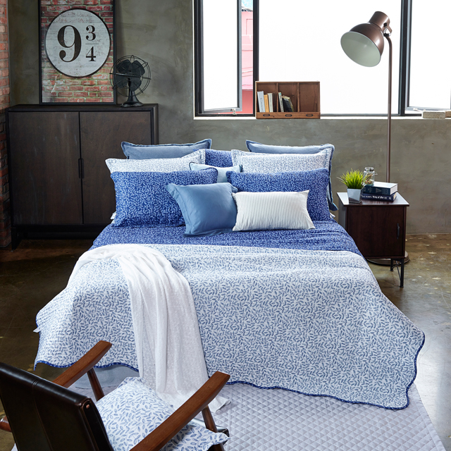 [바이알러]덴버 스프레드 베딩 세트 부드러운 먼지없는 원단 알러지방지 스프레드 세트