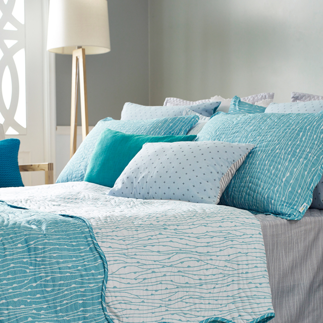 [바이알러]덴버 스프레드 베딩 세트 부드러운 먼지없는 원단 알러지방지 스프레드 세트