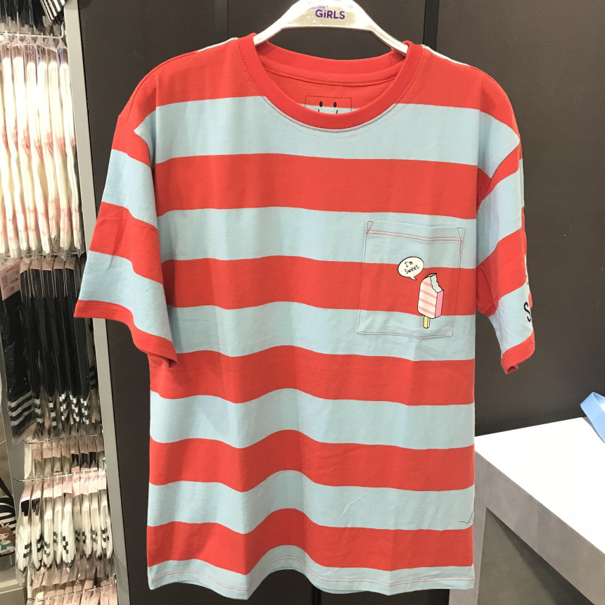 <b><p>The De Girls Tricolor Daggar stragy T-sht_TGRP8230</p></b><b><p>ザ・デイガールズ 三色 ダンガラ 戦略 Tシャツ_TGRP82306C サンコム甘く</p></b><br /><br /><p align='center'>