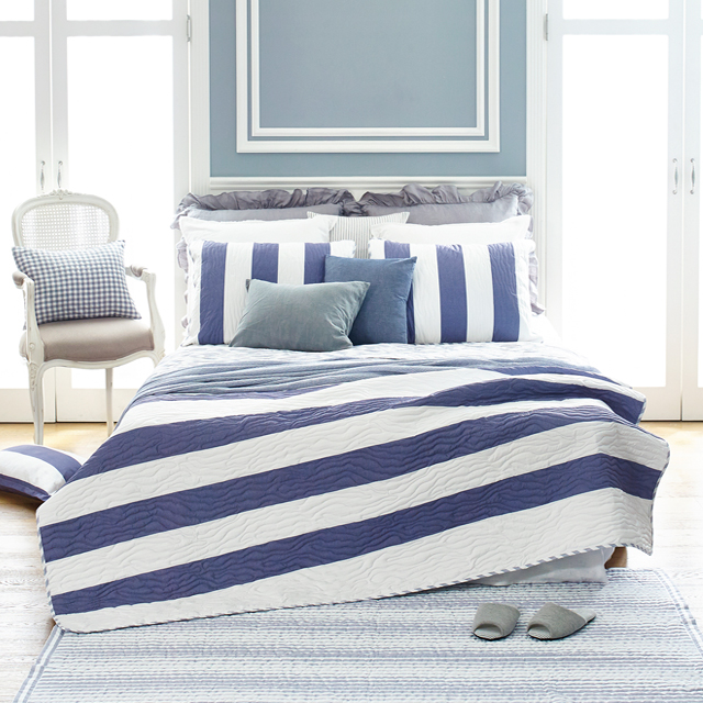 [바이알러]덴버 스프레드 베딩 세트 부드러운 먼지없는 원단 알러지방지 스프레드 세트