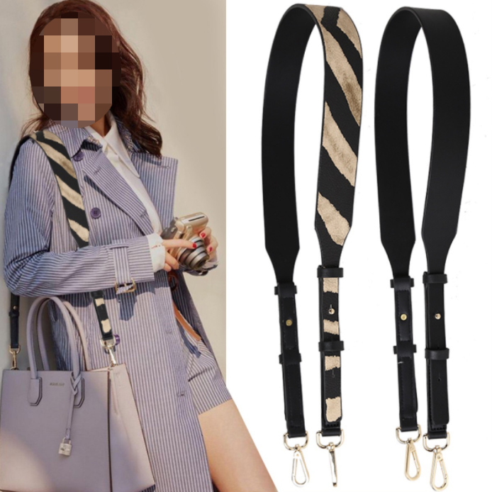 패턴 소가죽 블러썸 가방스트랩 크로스끈 10종 - 상세 이미지 3