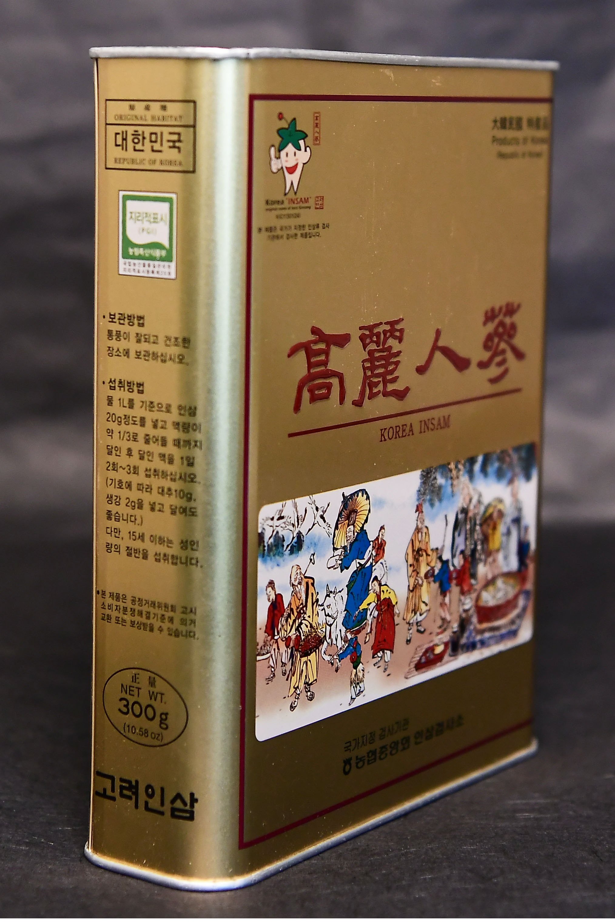 피부직삼(건삼) 5년근 1등급 15편 300g - 상세 이미지 2