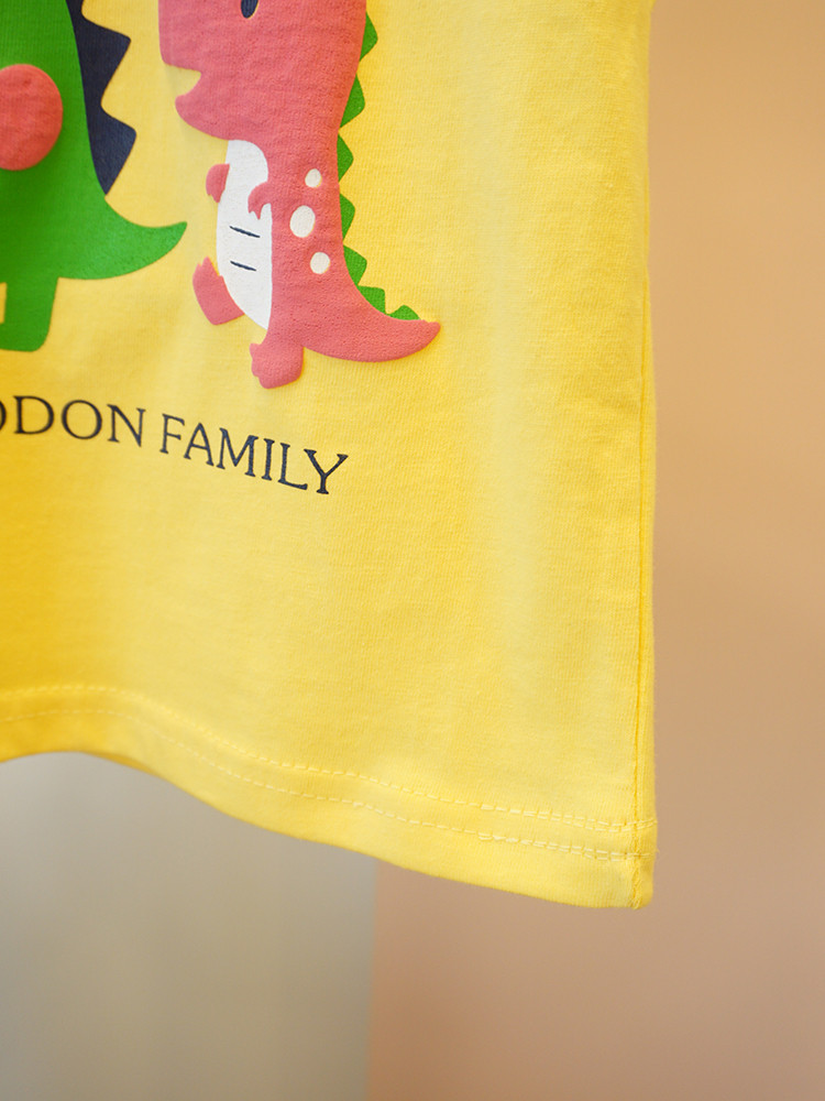 <b><p>dinosaur family Short sleeves T-shi col Nice</p></b><b><p>恐竜 家族 半袖 Tシャツ 3 色 肌触りの良い 姉妹ルックコーディネート 女の子</p></b><br /><br /><p align='center'>