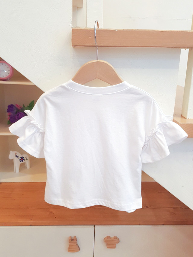 <b><p>puff tea 2color cutie Lovely T-shirt Buse</p></b><b><p>シュークリーム ラッフルティー 2色 耳詠 ラブTシャツ ブラウス どこでもよく似合う</p></b><br /><br /><p align='center'>