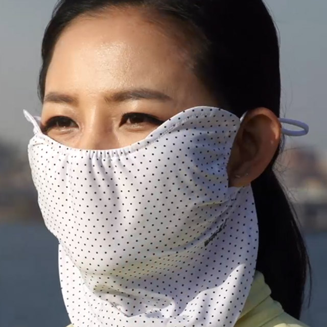 이쁜이 자외선 차단 마스크 쿨스카프 - 상세 이미지 5