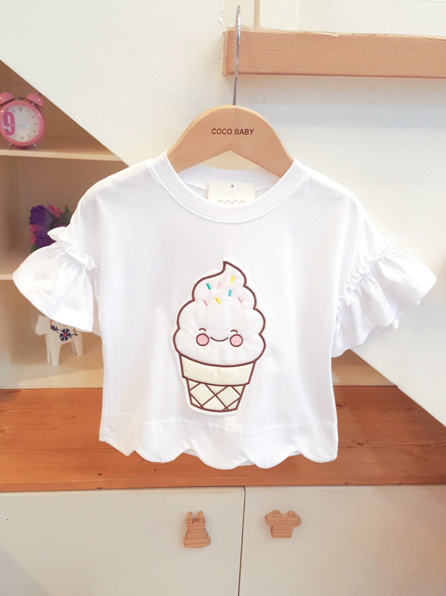 <b><p>puff tea 2color cutie Lovely T-shirt Buse</p></b><b><p>シュークリーム ラッフルティー 2色 耳詠 ラブTシャツ ブラウス どこでもよく似合う</p></b><br /><br /><p align='center'>