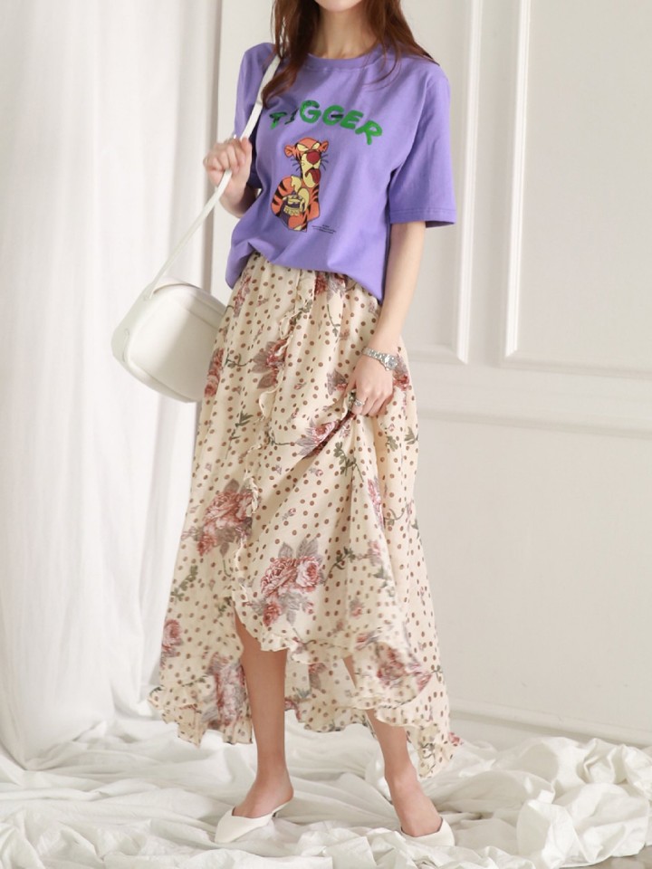 <b><p>Disney Tiger Sequins T-shirt</p></b><b><p>ディズニー タイガー スパンコール Tシャツ</p></b><br /><br /><p align='center'>