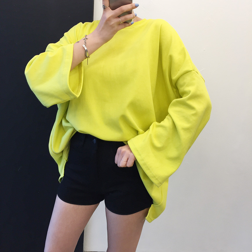 <b><p>Wendy Boxed T-shirt 4color Printing Roulette</p></b><b><p>ウェンディ ボックスTシャツ 4色 印刷 ルーズフィット チュリ 女性長袖 オ・バフェ</p></b><br /><br /><p align='center'>