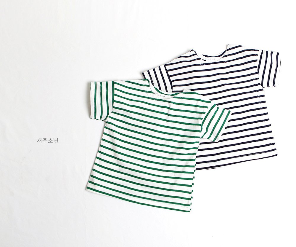 <b><p>Baby summer stripe Petit Broth and si Nursy</p></b><b><p>幼 夏 ストライプ プチ 兄妹カップルルック 保育園Tシャツ デイリーに着る良い</p></b><br /><br /><p align='center'>