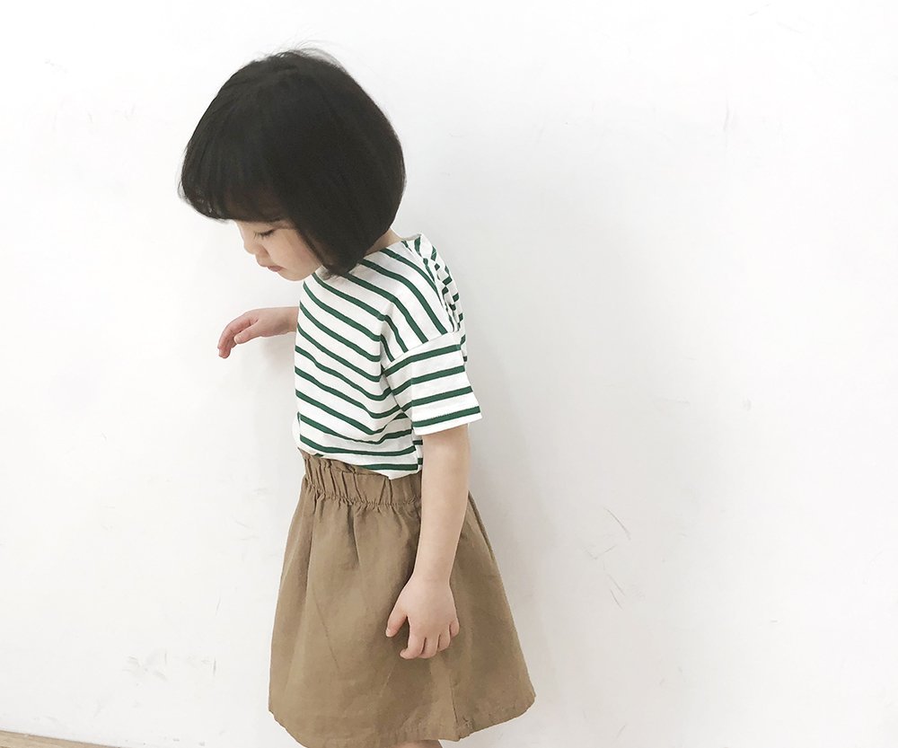 <b><p>Baby summer stripe Petit Broth and si Nursy</p></b><b><p>幼 夏 ストライプ プチ 兄妹カップルルック 保育園Tシャツ デイリーに着る良い</p></b><br /><br /><p align='center'>