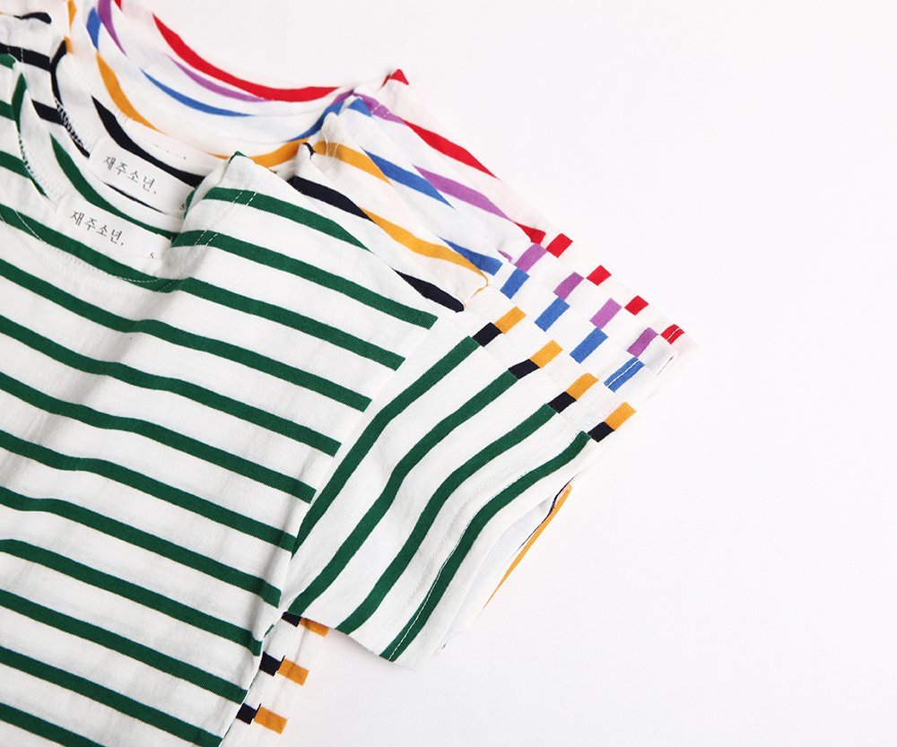 <b><p>Baby summer stripe Petit Broth and si Nursy</p></b><b><p>幼 夏 ストライプ プチ 兄妹カップルルック 保育園Tシャツ デイリーに着る良い</p></b><br /><br /><p align='center'>