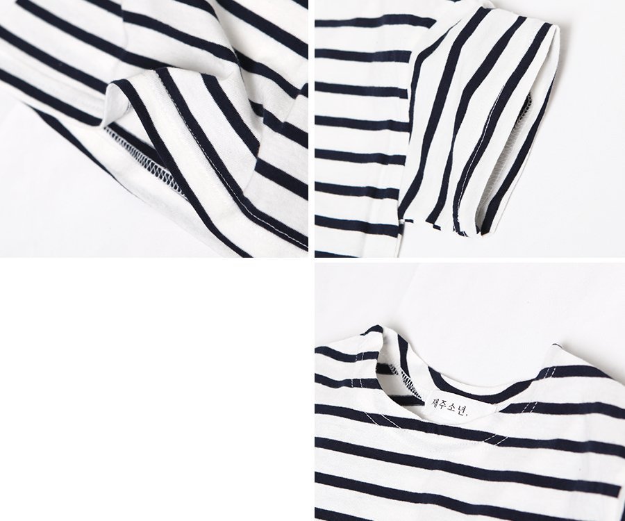 <b><p>Baby summer stripe Petit Broth and si Nursy</p></b><b><p>幼 夏 ストライプ プチ 兄妹カップルルック 保育園Tシャツ デイリーに着る良い</p></b><br /><br /><p align='center'>