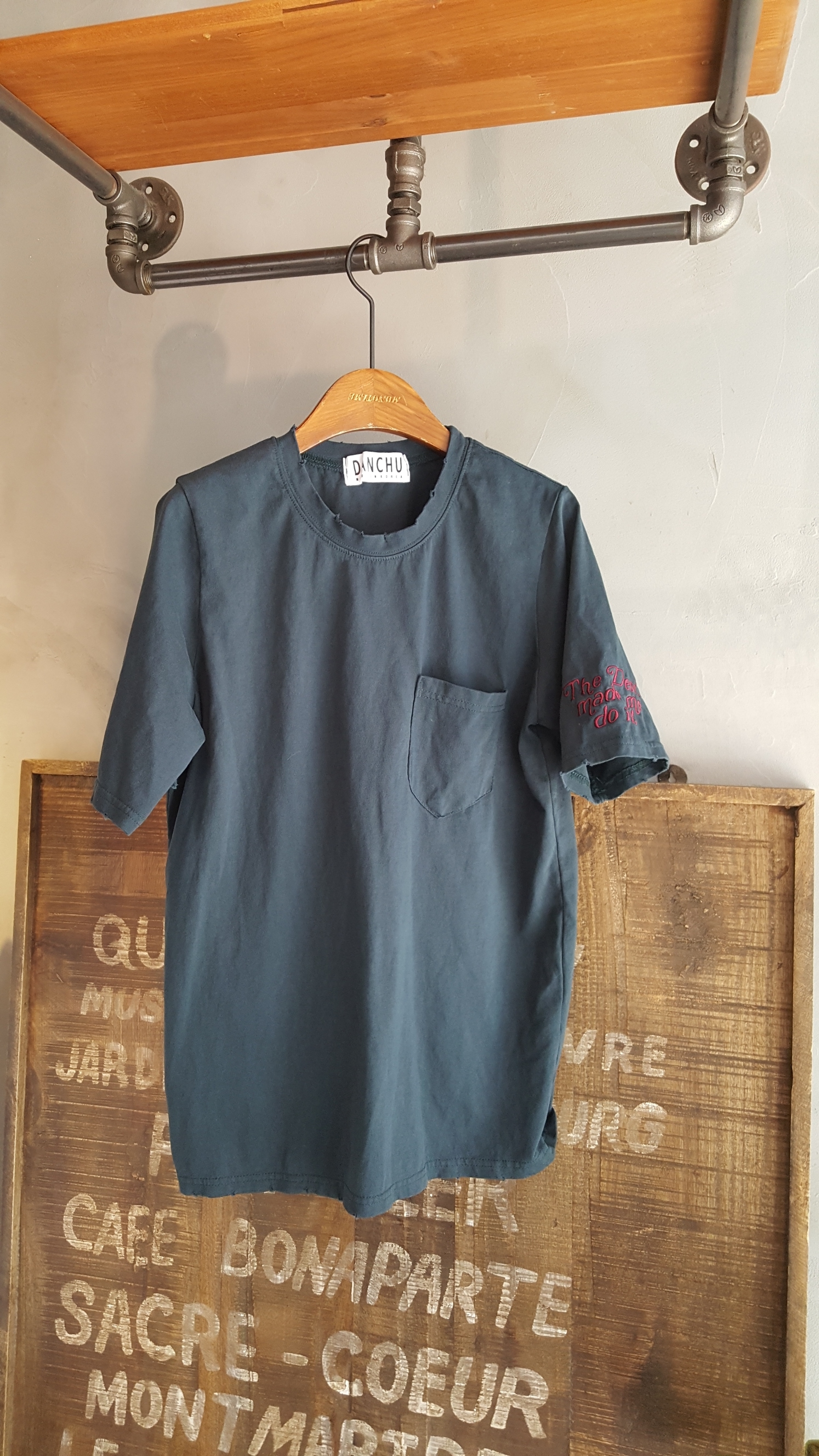 <b><p>Angel Letteri embroidy Short sleeves T-shi</p></b><b><p>エンジェル レタリング 刺繍 半袖 Tシャツ ガールフレンドコーディネート 断定</p></b><br /><br /><p align='center'>