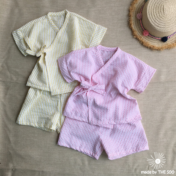 <b><p>More Jin Bay child Yukata life Han bok High</p></b><b><p>ドス ジンベイ 幼児 浴衣 生活 韓服 サンハボク 子供服セット 休暇ルック バカンス</p></b><br /><br /><p align='center'>